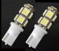 Coppia lampade T10 W5W a 9 Led SMD - Bianco